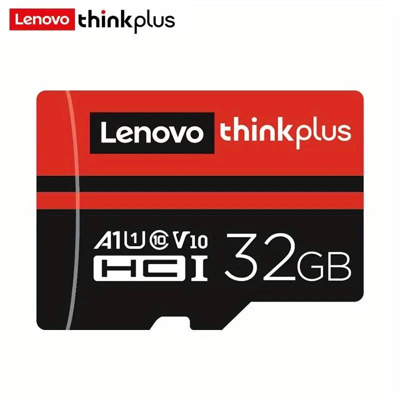 Storazone 32GB Lenovo ThinkPlus Mini SD Card Class 10 TF Flash Card 256GB 128GB 64GB 32GB Red & Black Memory Card For Mobile Phone PC Speaker H