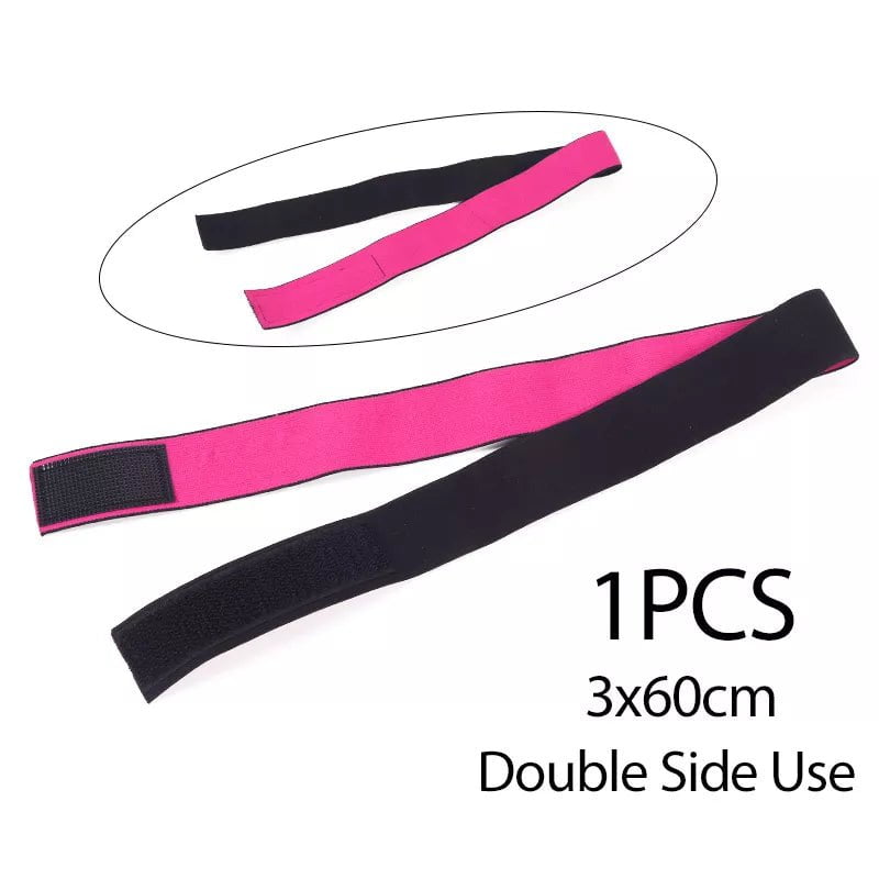 Storazone 3cm double color Wig Band For Edges Melt Band For Lace Wigs Adjustable Magic Sticker Edge Slayer Band 2.5-4cm Width Elastic Band for Hair Edges