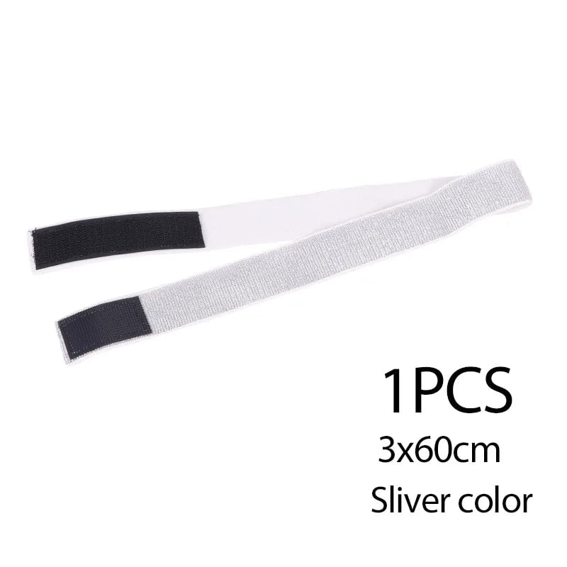 Storazone 3cm silver C 1PCS Wig Band For Edges Melt Band For Lace Wigs Adjustable Magic Sticker Edge Slayer Band 2.5-4cm Width Elastic Band for Hair Edges