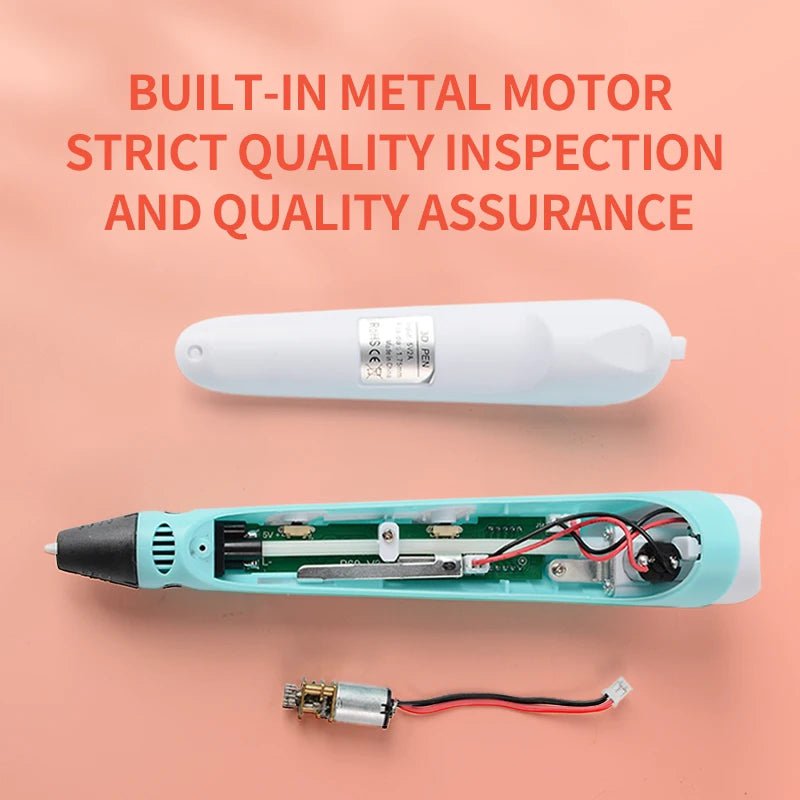 Storazone 3D Printing Pen DIY Three-dimensional Painting Children Toys Fun Camouflage With LCD Screen Compatible PLA Filament Toys Gift