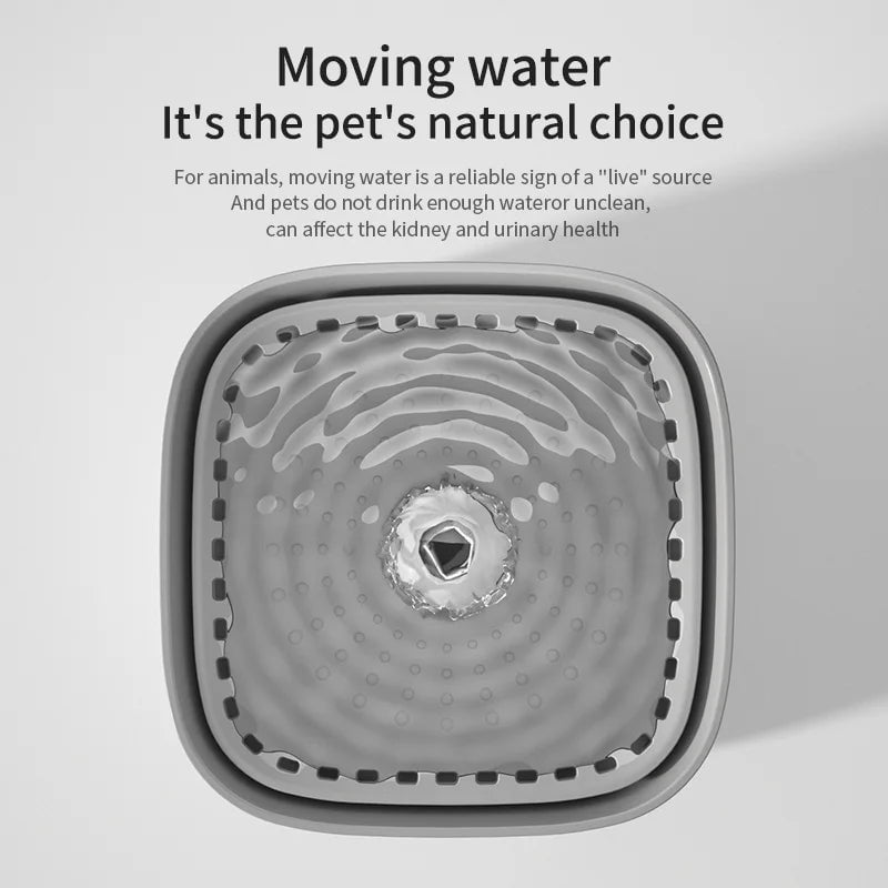 Storazone 3L Cat Water Fountain Auto Recirculate Filter Large Capacity Filtring Cat Water Drinker USB Electric Mute Cats Water Dispenser