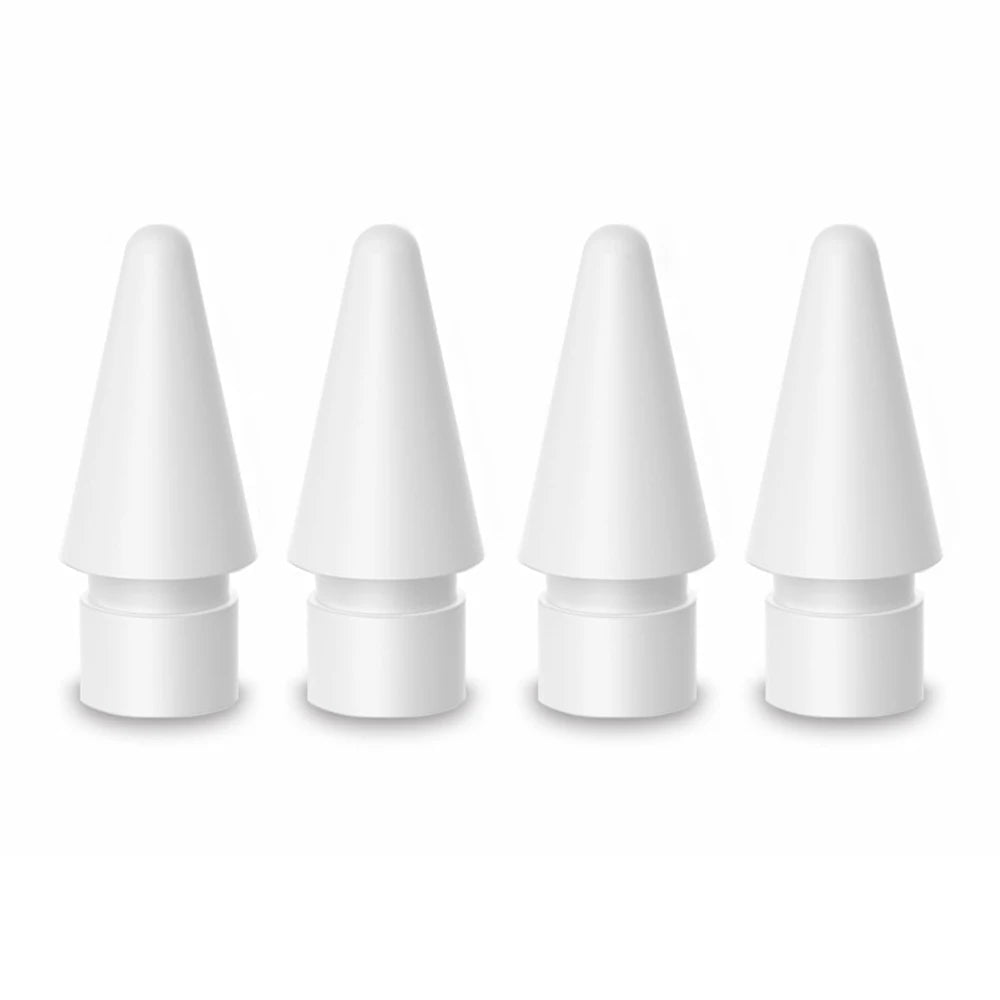 Storazone 4 Pcs For Apple Pencil Nib Double-Layered For Apple Pencil 1st 2nd Generation Tip For iPencil Tips For iPad Stylus Pen Replacement Nib