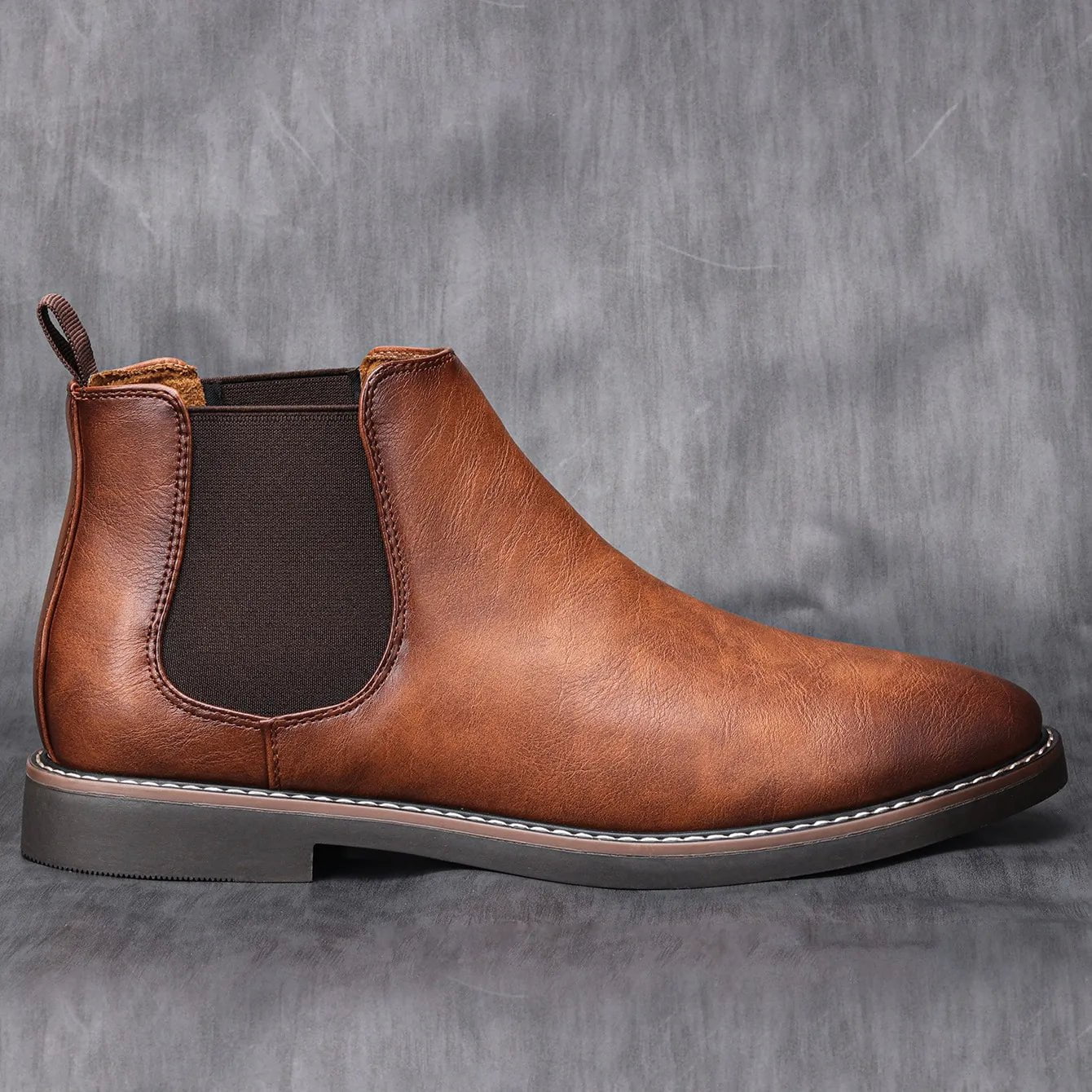 Storazone 40~46 Men Chelsea Boots Brand Retro Comfortable 2023 Fashion Men Boots #KD5241