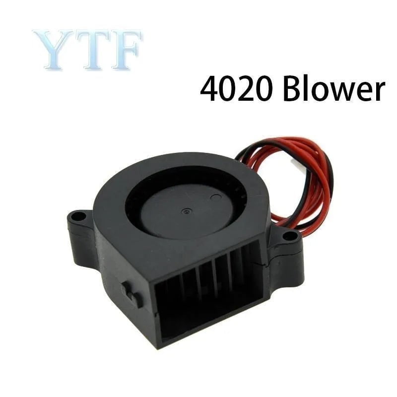 Storazone 4020 blower / 12V 1pcs Cooling fan 3010 4010 5010 mm With 2Pin Dupont Wire Cooler Wire DC 5V 12V 24V Multiple options 3D Printer