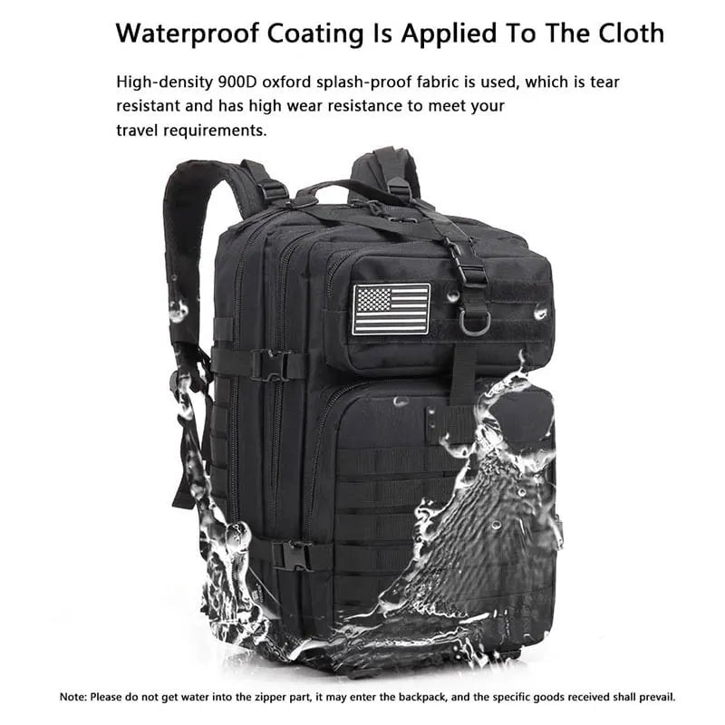 Storazone 48L/25L Tactical Military Backpack Camping Trekking Fishing Bag Waterproof Rucksacks Men Large Capacity Travel Hunting Backpack