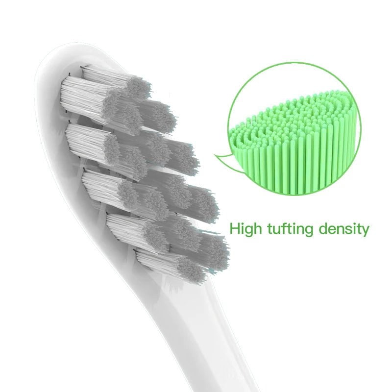 Storazone 4PCS Replacement Heads For Oclean Flow/X/ X PRO/ Z1/ F1/ One/ Air 2 /SE Brush Heads Soft DuPont Sonic Toothbrush Vacuum Bristle