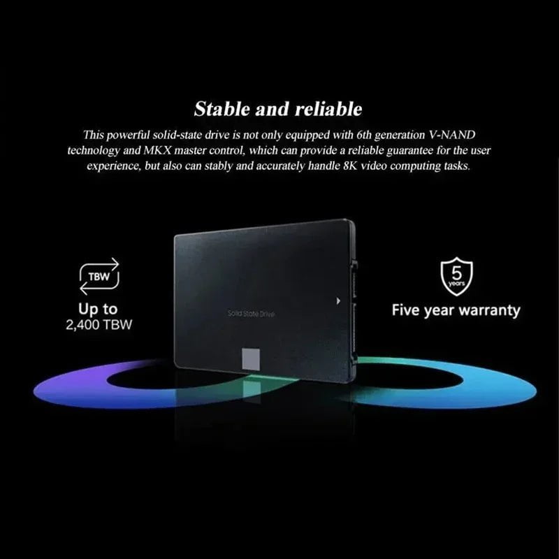 Storazone 4TB Solid State Disk Ssd 870 Evo 250GB 500GB 1TB 2TB Internal Hdd Hard Drive Sata3 2.5 Inch Laptop Desktop Pc Mlc Disco Duro