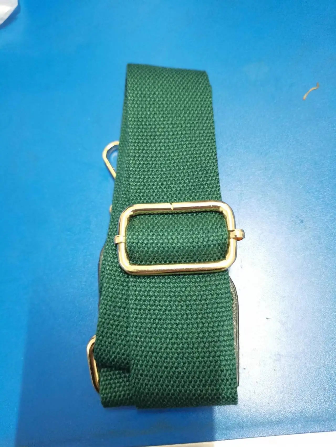 Storazone 5 / Gold buckle Nylon Shoulder Bag Strap Wide Spare Bag Strap Pure Color Women's Nylon Messenger Bag Accessories Bag Straps