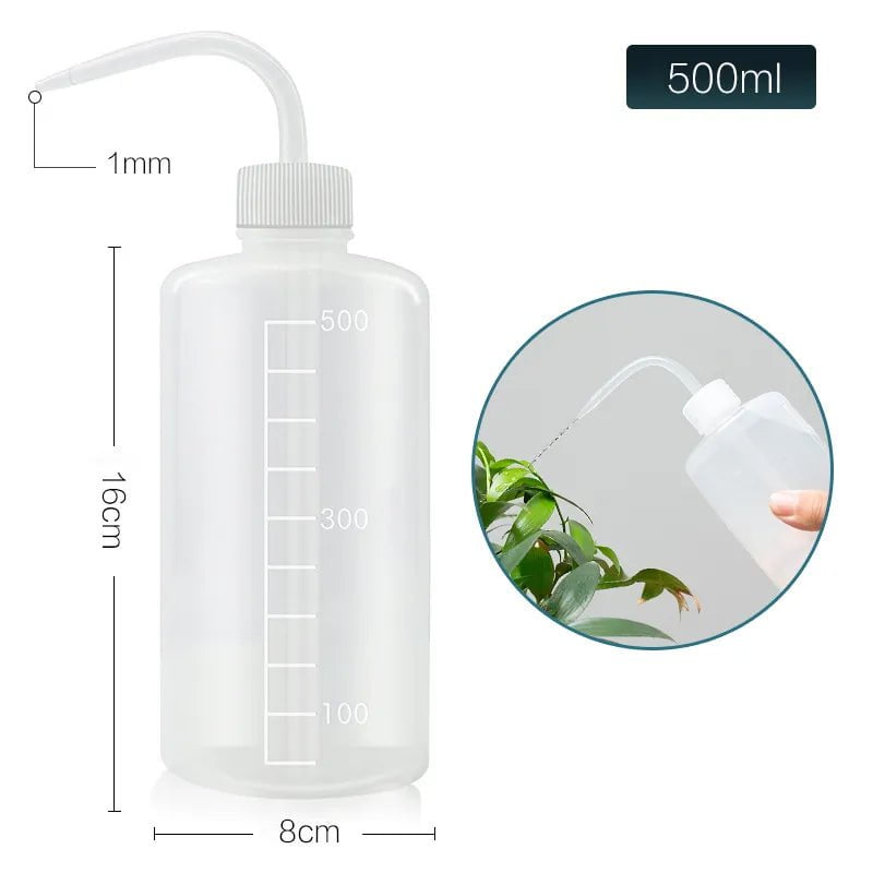 Storazone 500ml 150/250 / 500mL Water Beak Pouring Kettle Tool Succulents Plant Flower Watering Can Squeeze Bottles with Gardening Tools Garden