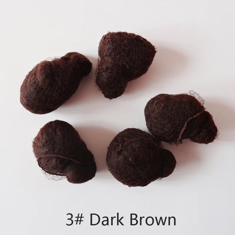 Storazone 50pcs/20pcs Sample Order Five Colors Nylon Hairnets Invisible Soft Elastic Lines Hair Net
