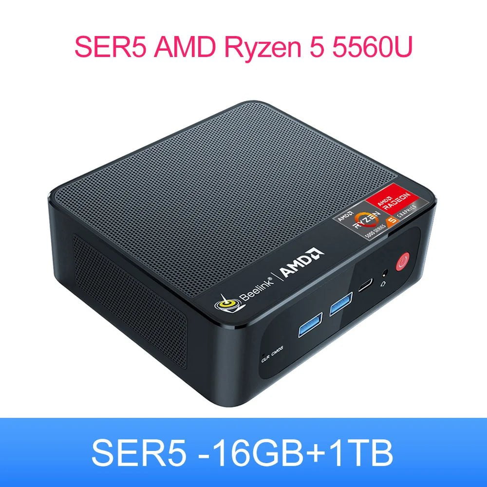 Storazone 5560U 16G1T / AMD Processor / us | Russian Federation Beelink Mini PC SER5 Max AMD Ryzen 7 5800H DDR4 32G 500G NVME SSD SER6 Pro 7735HS DDR5 SER5 Pro 5700U 5500U Gaming Mini Computer