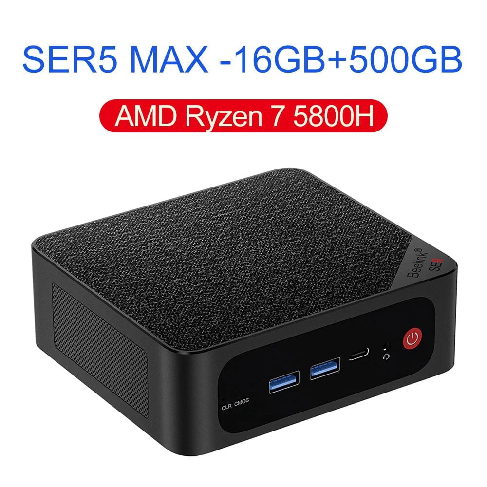 Storazone 5800H 16G500G / AMD Processor / us | Russian Federation Beelink Mini PC SER5 Max AMD Ryzen 7 5800H DDR4 32G 500G NVME SSD SER6 Pro 7735HS DDR5 SER5 Pro 5700U 5500U Gaming Mini Computer