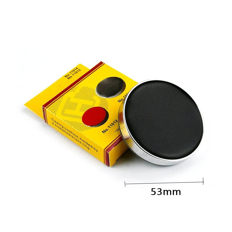 Storazone 5cm Watch Jewelry Movement Casing Cushion Pad Leather Protecting Holder Professional Watch Repair Tool Accessory for Watchmaker