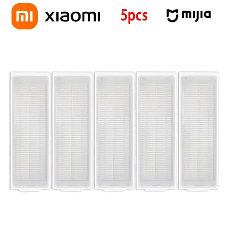 Storazone 5PCS Xiaomi Mijia Mi Robot Vacuum-Mop Pro STYTJ02YM 2S / 3C / Conga 3490 Viomi V2 PRO V3 SE Main Side Brush Hepa Filter Mop Part