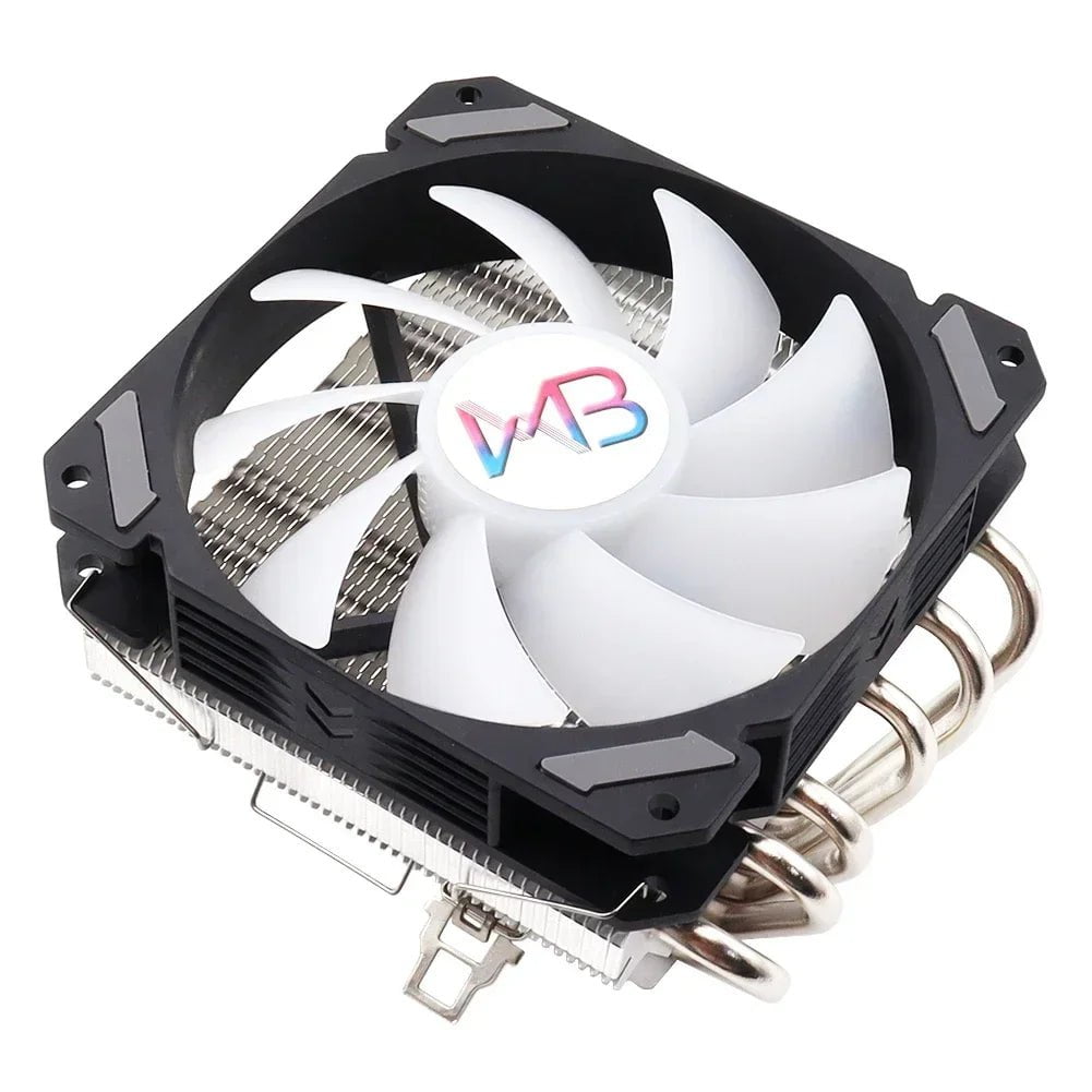 Storazone 6 Heatpipes CPU Cooler Fan Low Profile Radiator Ultra Slim 4Pin PWM LGA 115X 1200 1366 2011 V3 X79 X99 AM3 AM4 120mm CPU Cooling