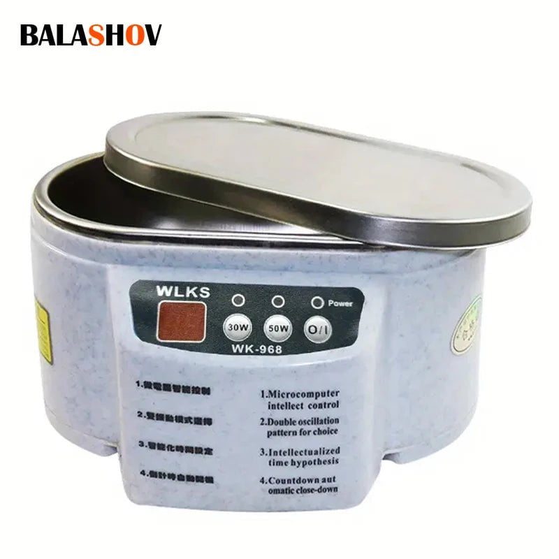 Storazone 628ml Ultrasonic Cleaner Ultrasonic Bath for Jewelry Parts Glasses Circuit Board Cleaning Machine Ultrasound Jewelry Cleaner