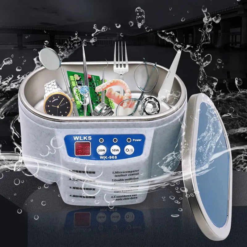 Storazone 628ml Ultrasonic Cleaner Ultrasonic Bath for Jewelry Parts Glasses Circuit Board Cleaning Machine Ultrasound Jewelry Cleaner