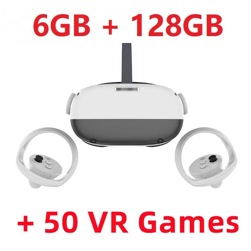 Storazone 6GB 128GB / CHINA New 3D 8K Pico Neo 3 VR Streaming Game Glasses Advanced All In One Virtual Reality Headset Display 55 Freely Popular Games 256GB