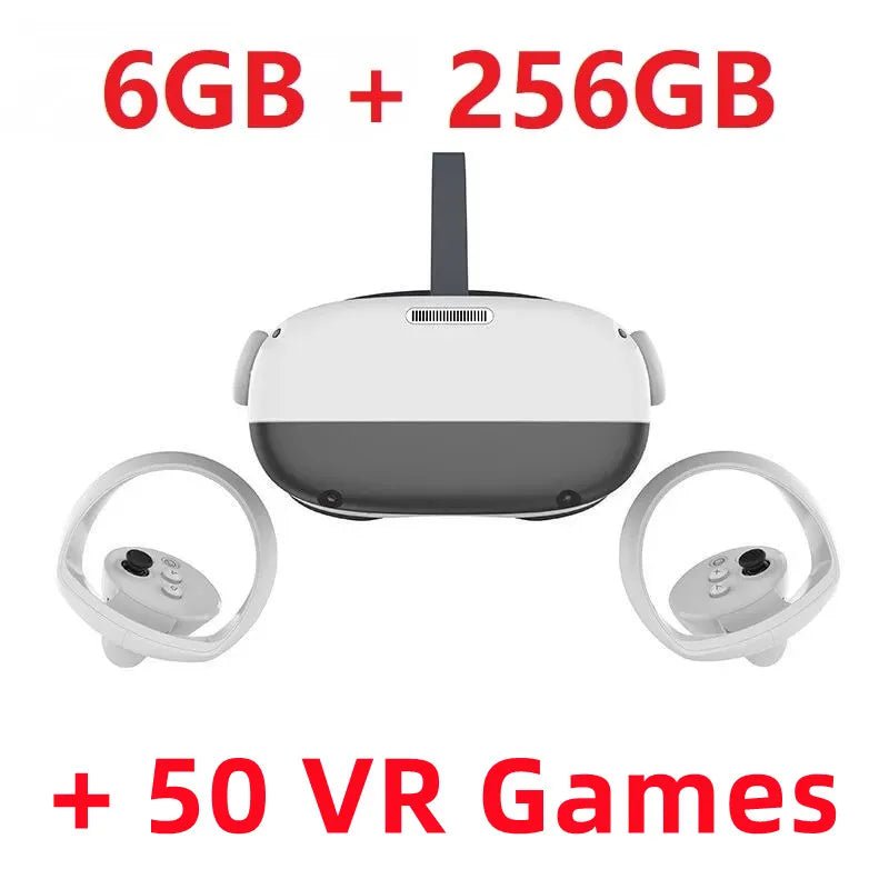 Storazone 6GB 256GB / CHINA New 3D 8K Pico Neo 3 VR Streaming Game Glasses Advanced All In One Virtual Reality Headset Display 55 Freely Popular Games 256GB