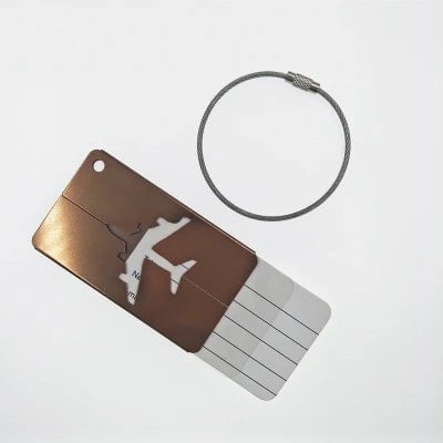 Storazone 7 / CHINA Luggage&bags Travel Accessories 2024 Fashion Cute Novelty Rubber Funky Aluminium Label Straps Suitcase Luggage Tag Drop Shipping