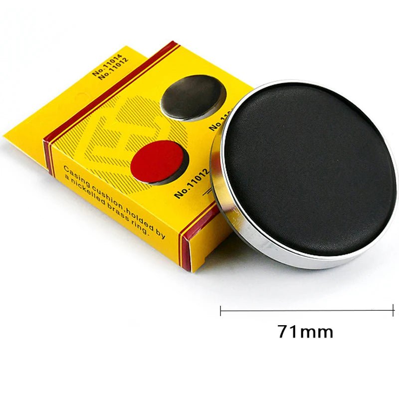 Storazone 7cm Watch Jewelry Movement Casing Cushion Pad Leather Protecting Holder Professional Watch Repair Tool Accessory for Watchmaker