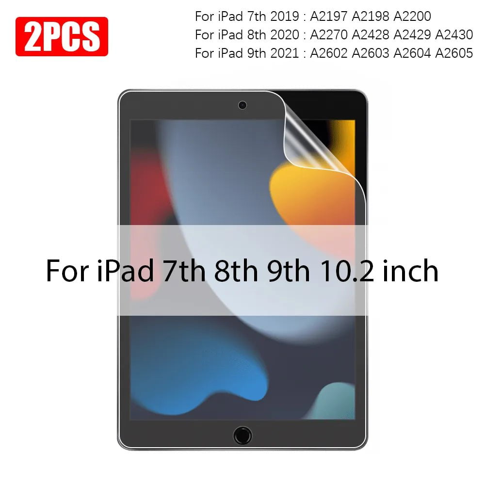 Storazone 7th 8th 9th 10.2 2PCS Paper Film Like For Ipad 10th Pro 11 12.9 2022 2021 Screen Protector For Ipad Air 5 4 3 2 1 Mini 6 7th 8th 9th Generation