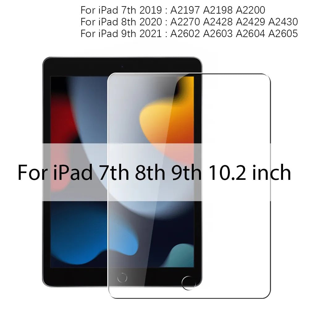 Storazone 7th 8th 9th Tempered Glass Screen Protector For Ipad Pro 12.9 11 6th 2022 Air 5 4 3 2 1 9 9th 10 10th Gen Mini 6 2021 10.9 10.2 9.7 Film