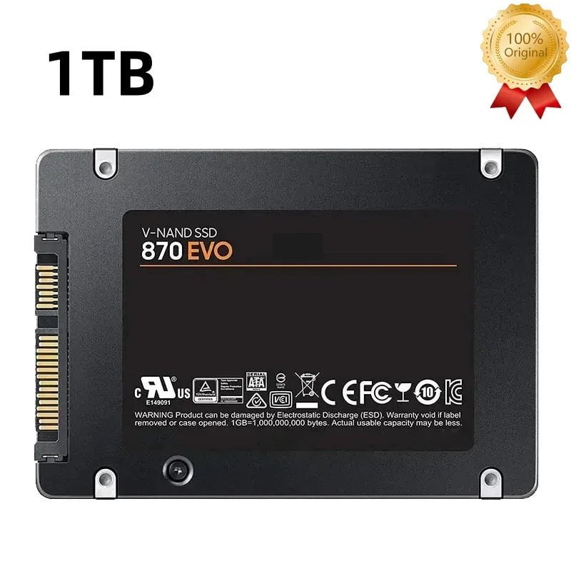 Storazone 870 1TB 4TB Solid State Disk Ssd 870 Evo 250GB 500GB 1TB 2TB Internal Hdd Hard Drive Sata3 2.5 Inch Laptop Desktop Pc Mlc Disco Duro