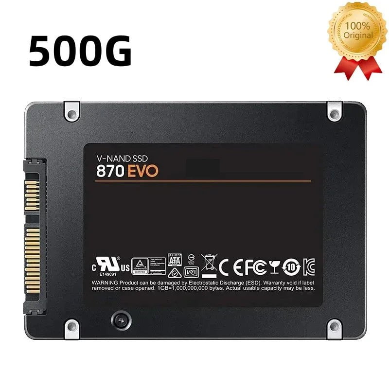 Storazone 870 500GB 4TB Solid State Disk Ssd 870 Evo 250GB 500GB 1TB 2TB Internal Hdd Hard Drive Sata3 2.5 Inch Laptop Desktop Pc Mlc Disco Duro