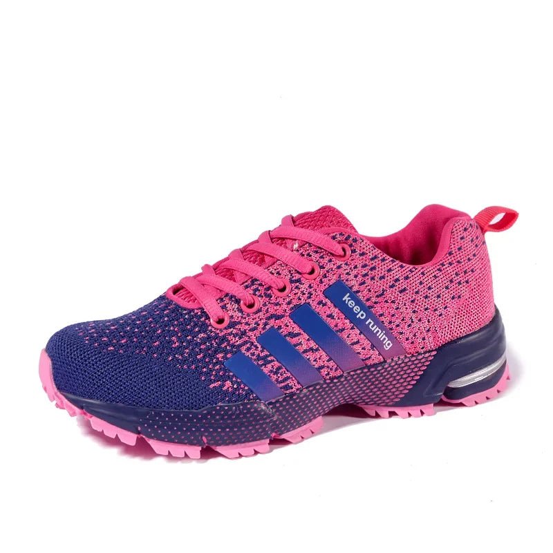 Storazone 8702-Pink / 35 2023 New Men's and Women's Running Shoes Breathable Outdoor Mountaineers Light Sports Shoes Comfortable Training Shoes