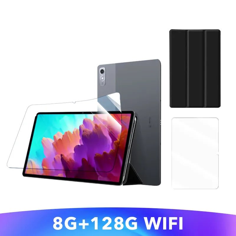 Storazone 8G 128G Grey KIT / CHINA New Lenovo Xiaoxin Pad Pro Snapdragon 870 12.7" LCD  Android 13 Tablet Screen 144Hz 8GB 128GB/256GB 10200mAh Battery Android 13