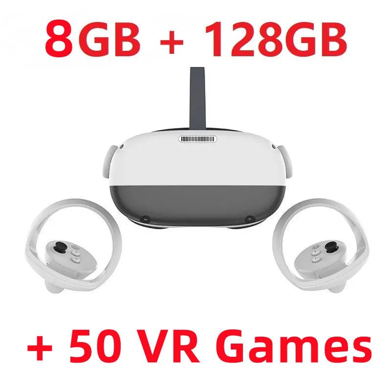 Storazone 8GB 128GB / CHINA New 3D 8K Pico Neo 3 VR Streaming Game Glasses Advanced All In One Virtual Reality Headset Display 55 Freely Popular Games 256GB