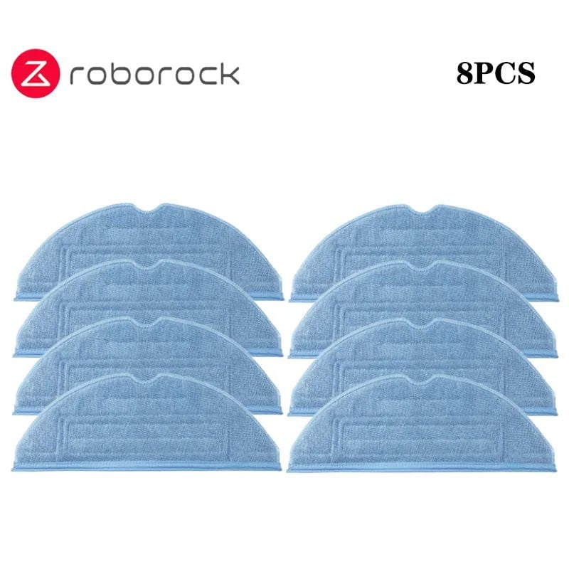 Storazone 8PCS Roborock S7 S70 S7Max T7S T7S Plus Robot Vacuum  Cleaner Accessories Main Brush cover Hepa Filter Mop Pad Spare Parts