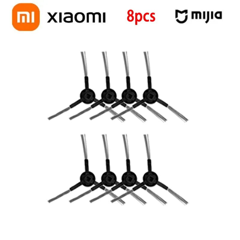 Storazone 8PCS Xiaomi Mijia Mi Robot Vacuum-Mop Pro STYTJ02YM 2S / 3C / Conga 3490 Viomi V2 PRO V3 SE Main Side Brush Hepa Filter Mop Part