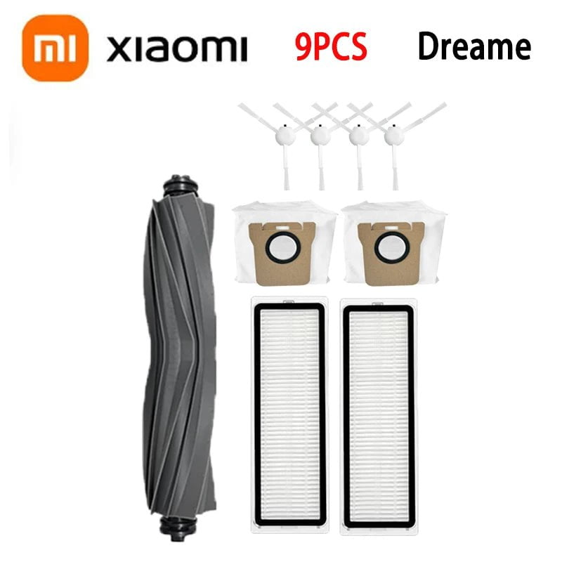 Storazone 9PCS For Dreame L10s Ultra / L10S Pro Accessories XIAOMI Mijia Omni 1S B101CN Robot X10+ Vacuum Main Side Brush Filter Mop parts