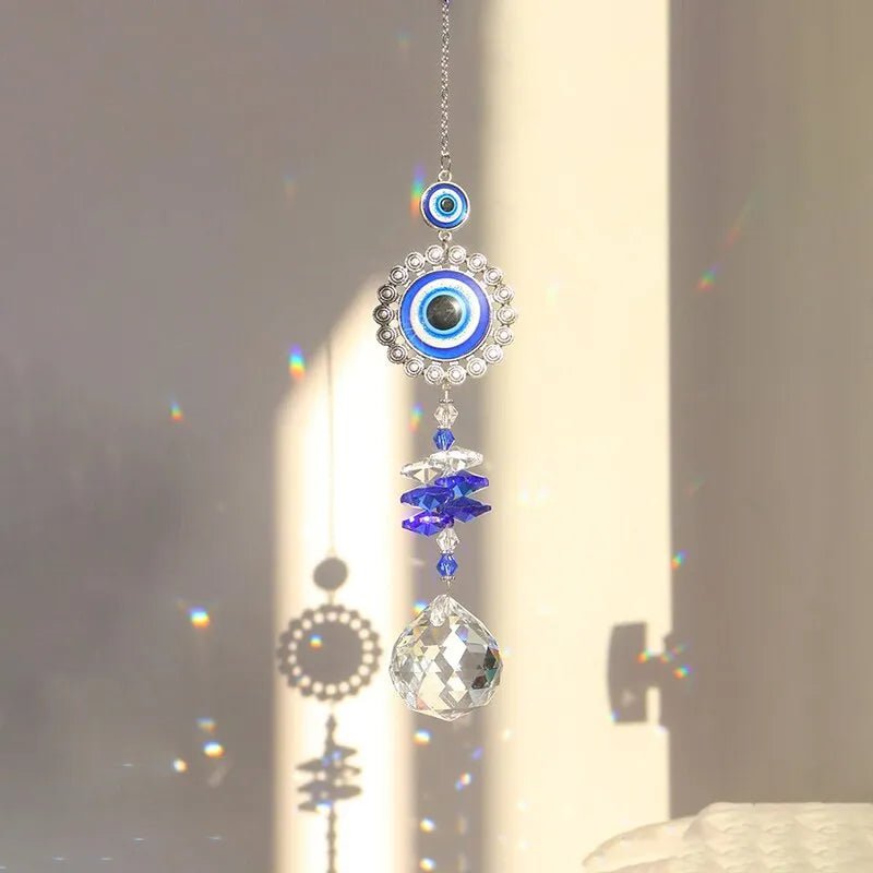 Storazone A 3274 1 Piece, Butterfly Devil's Eye, Crystal Pendant, Family Outdoor Garden Decoration