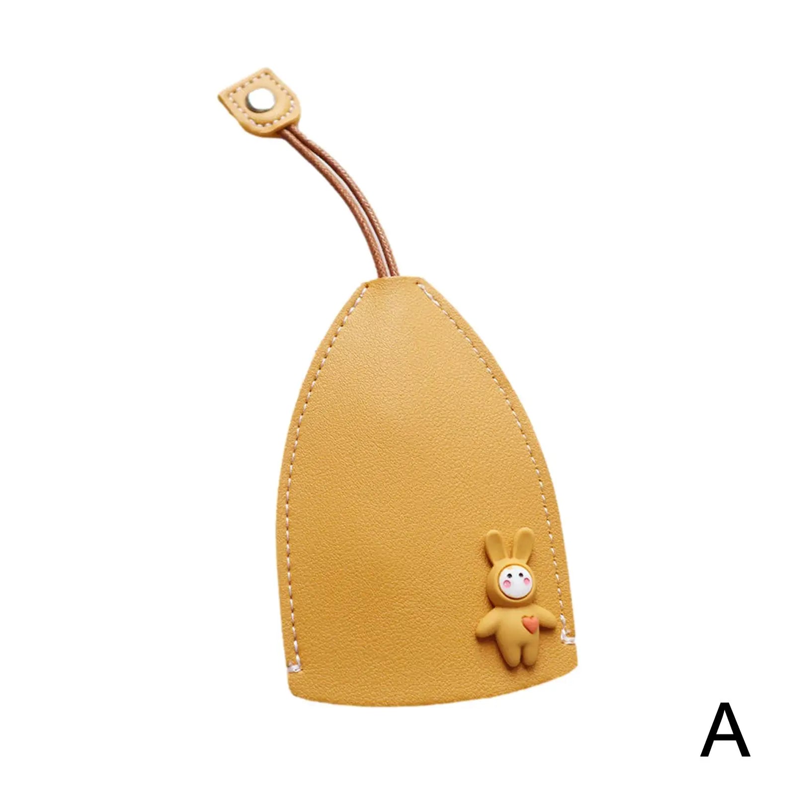 Storazone A / China Cute Fruits Unisex Pull Type Key Bag Housekeepers Car Key Holder Case New Leather Keychain Pouch PU Leather Key Wallets