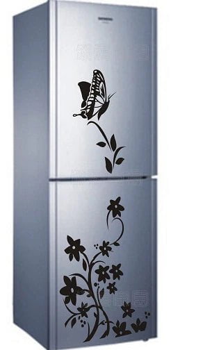 Storazone A Creative Butterfly Refrigerator Sticker Home Decoration Kitchen Mural DIY Wall Stickers Party Sticker Kids Room Wallpaper