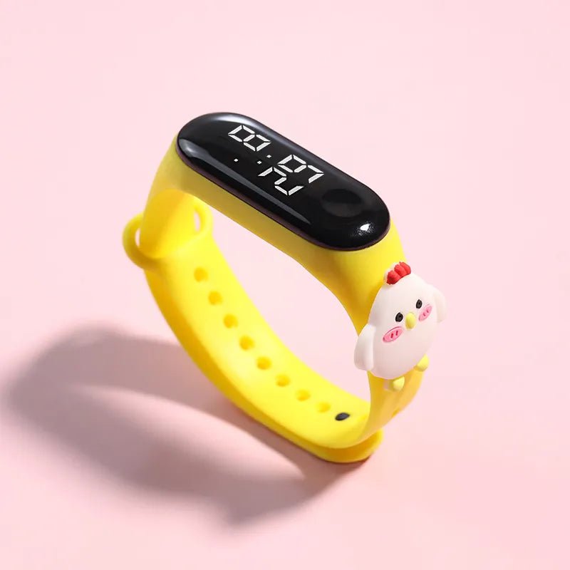 Storazone A Kids Watch Watch Reloj Smart Watch LED Children Watches Bracelet Cartoon Digital Ladies Watch for Girls Waterproof Clock Gift