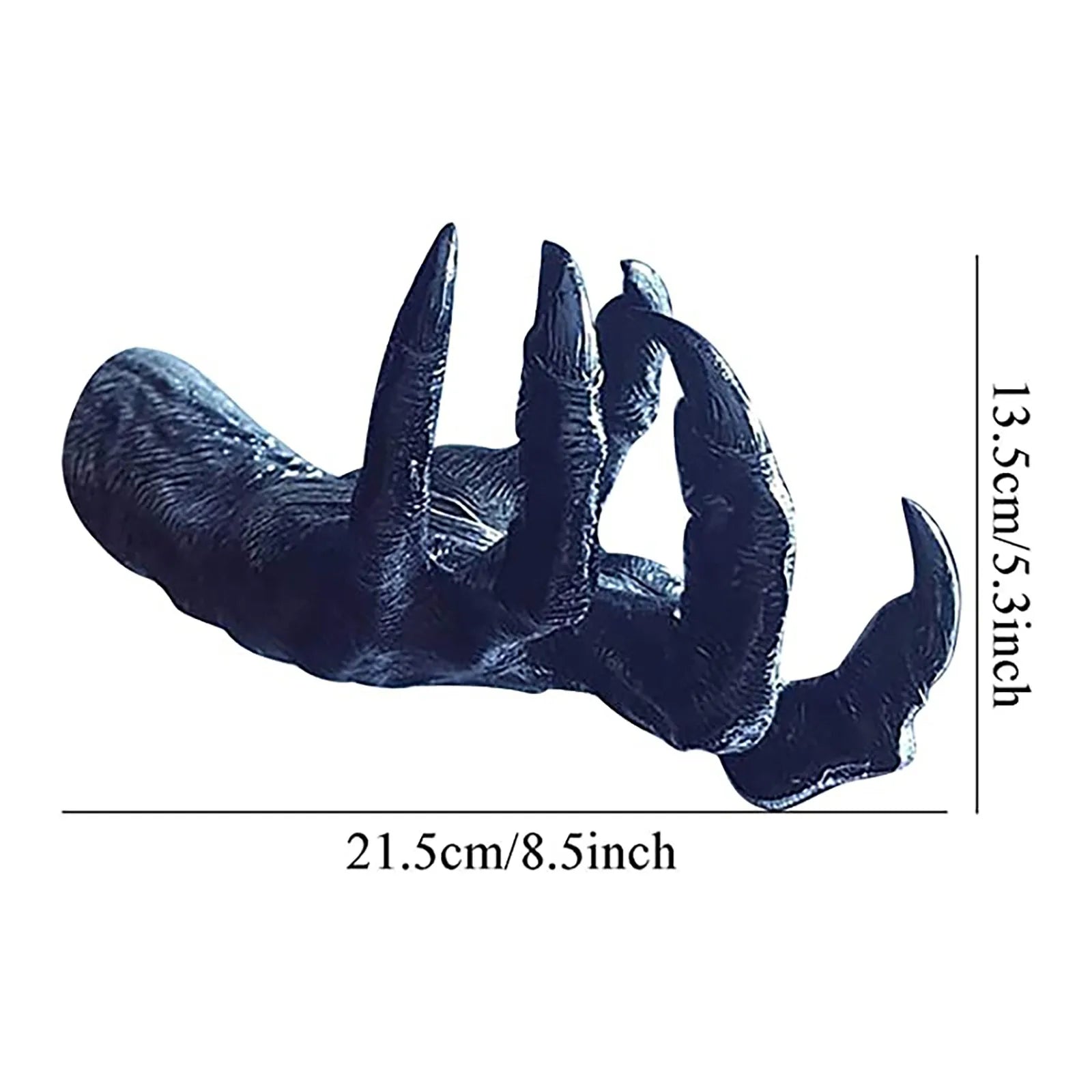 Storazone A The Witch's Hand Wall Hanging Wall-mounted Simulation Hands Statue 3d Decorative Resin Art Open Hand Sculpture Декор Для Дома