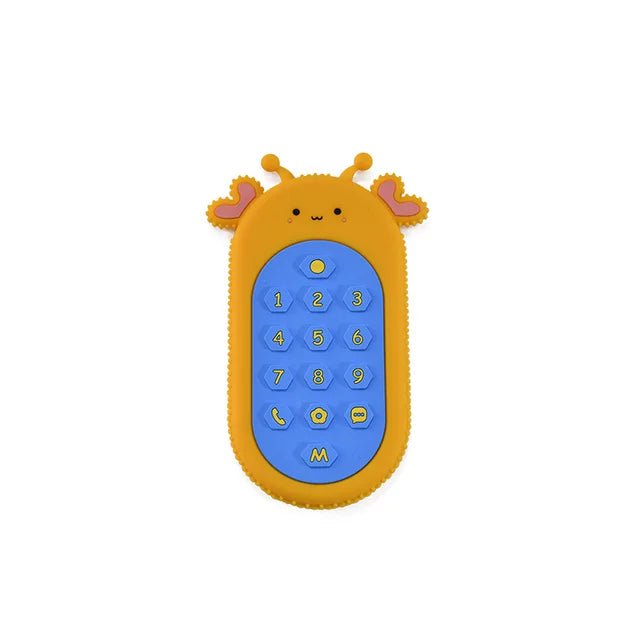 Storazone AAD0078-F TYRY.HU 1Pc Baby Silicone Teether Toys Remote Control Shape Teether Rodent Gum Pain Relief Teething Toy Kids Sensory Educational