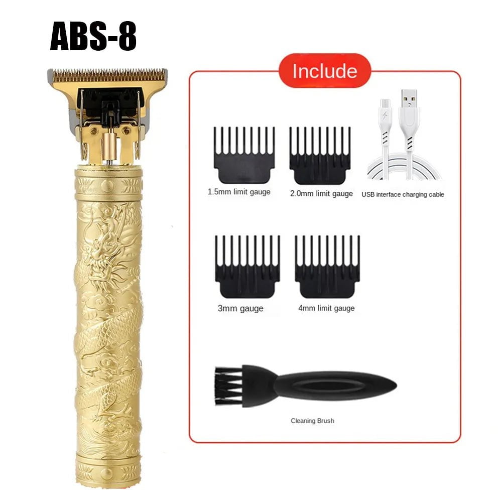 Storazone ABS 8 Electric Hair Clippers Rechargeable Shaver Beard Trimmer Professional Men Hair Cutting Machine Beard Barber Hair Cut