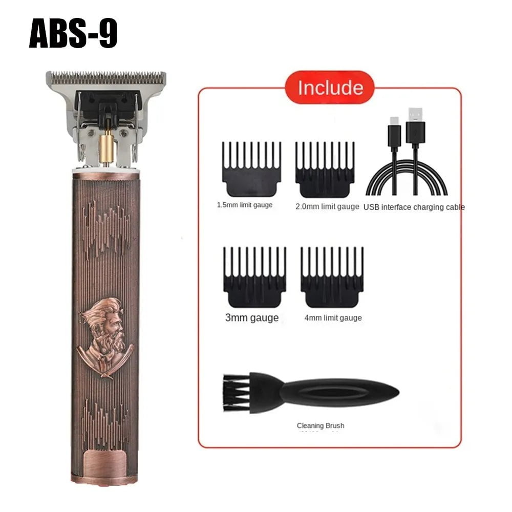 Storazone ABS 9 Electric Hair Clippers Rechargeable Shaver Beard Trimmer Professional Men Hair Cutting Machine Beard Barber Hair Cut