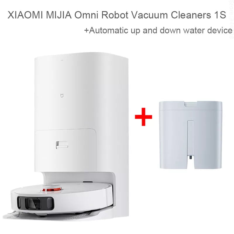 Storazone Add Accessories / us / Poland 2024 XIAOMI MIJIA Omni 1S B116 Robot Vacuum Cleaners Mop Self Cleaning Empty Dock Home Dirt Disposal Machine Dust Collection