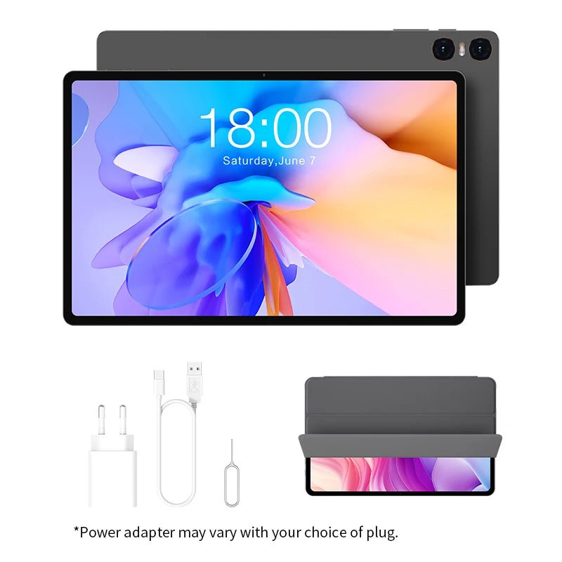 Storazone Add Case / EU Plug / Russian Federation Teclast T40HD 10.4'' Android 13 Tablet 1200x2000 FHD 8GB RAM 128GB ROM UNISOC T606 Octa Core Widevine L1 7200mAh 4G VoLTE Tablet