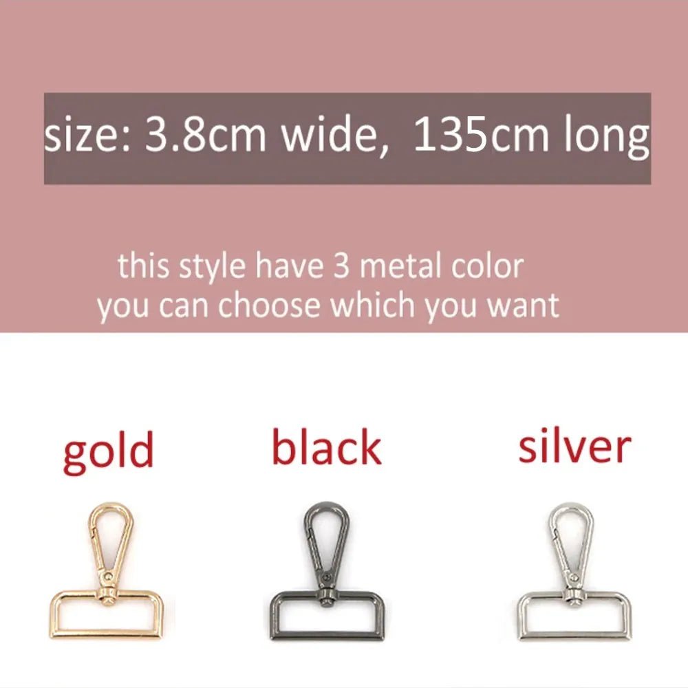 Storazone Adjustable Shoulder Bag Strap For Crossbody Handbag Strap Fashionable Colourful Wallet Woman Accessories Replaceable Bag Bandage