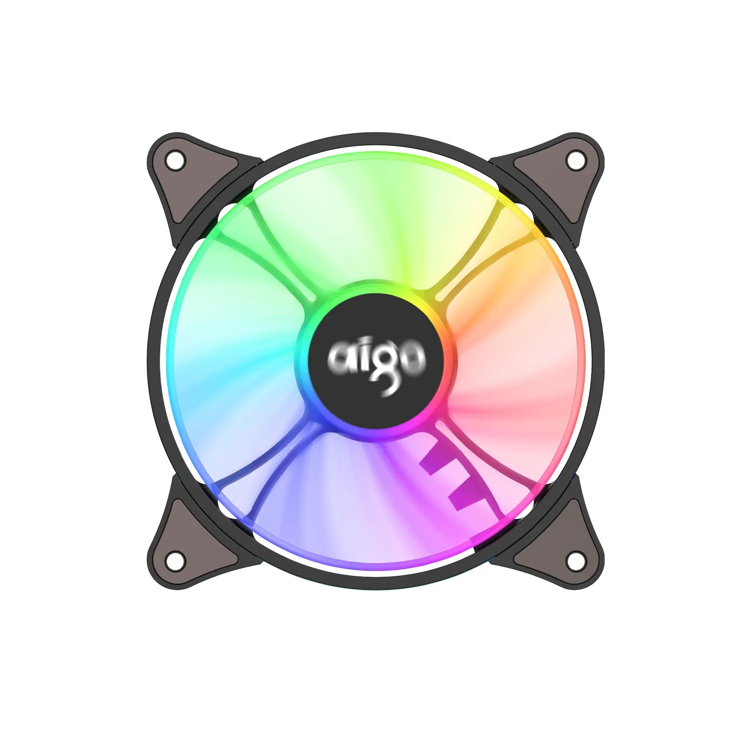 Storazone Aigo AR12 120mm pc computer Case Fan RGB Heatsink aura sync sata port 12cm Cooler argb Silent controller fan cooling ventilador