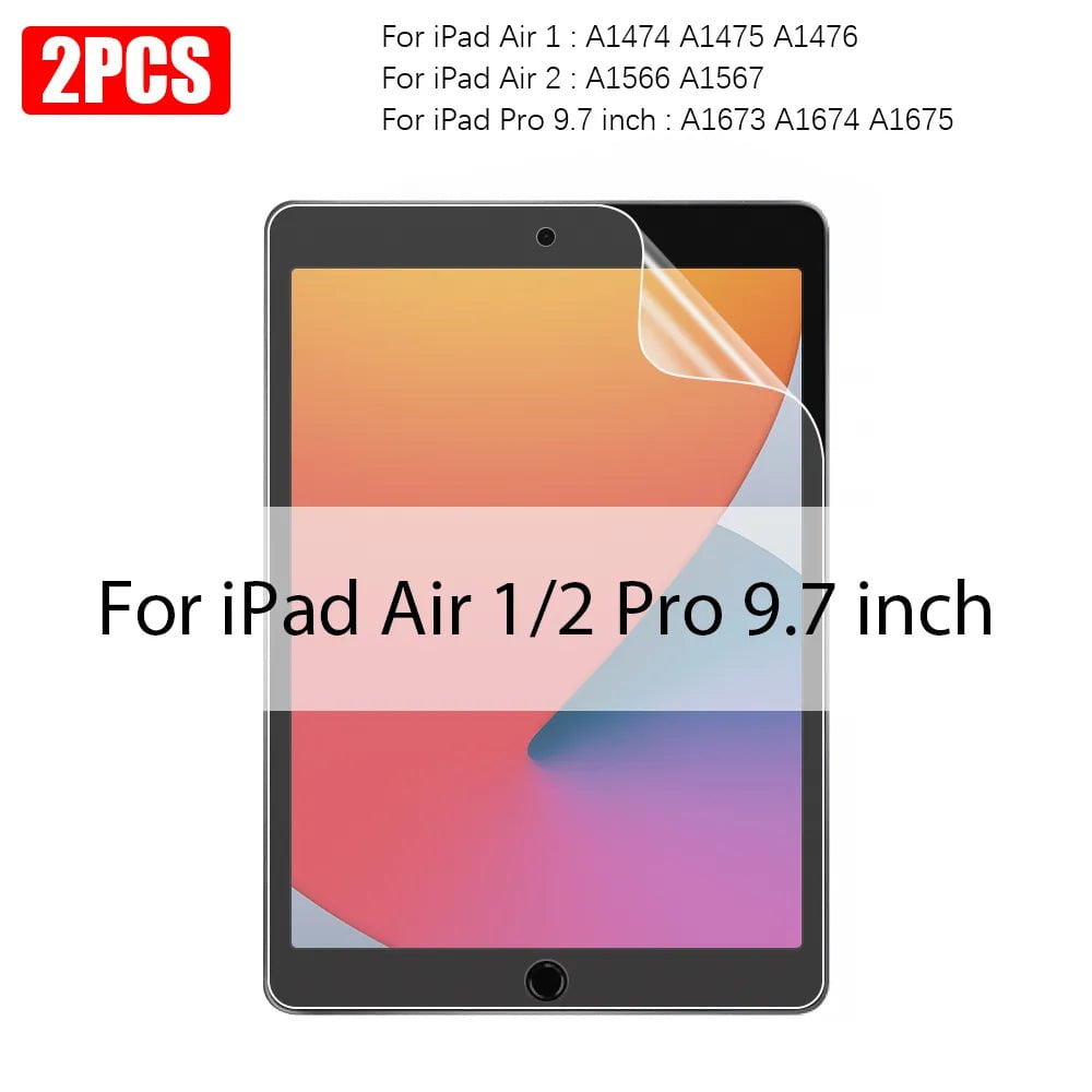 Storazone Air 1 2 Pro 9.7 2PCS Paper Film Like For Ipad 10th Pro 11 12.9 2022 2021 Screen Protector For Ipad Air 5 4 3 2 1 Mini 6 7th 8th 9th Generation