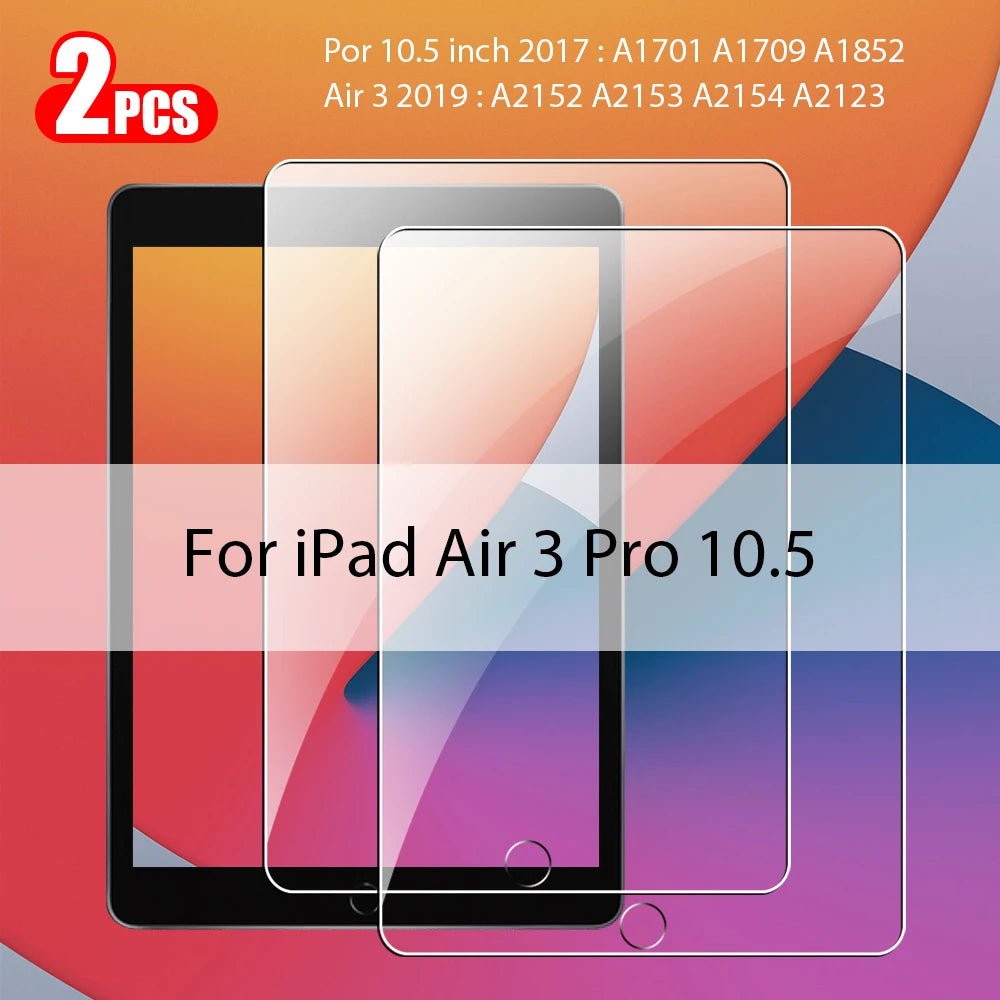 Storazone Air 3 Pro 10.5 2Pcs Tempered Glass Screen Protector For Ipad Air 5 4 3 2 Pro 11 2022 Mini 6 9 9th 10 10th Generation 10.2 9.7 2021 Accessories