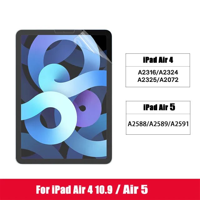 Storazone Air 4 10.9  Air 5 Paper-feel Screen Protector For iPad Pro 11 12.9 12 9 for iPad Air 4 5 2022 8th 7th 9th10th Generation Mini 10.2 Paperfeel Film